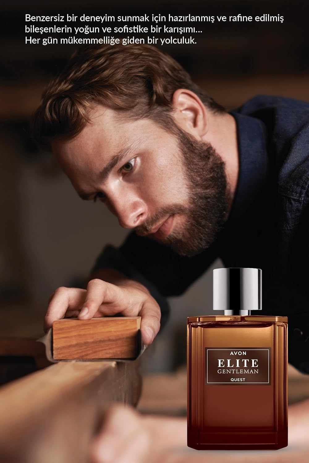عطر إيليت جنتلمان كويست للرجال أو دي تواليت 75 مل من أفون