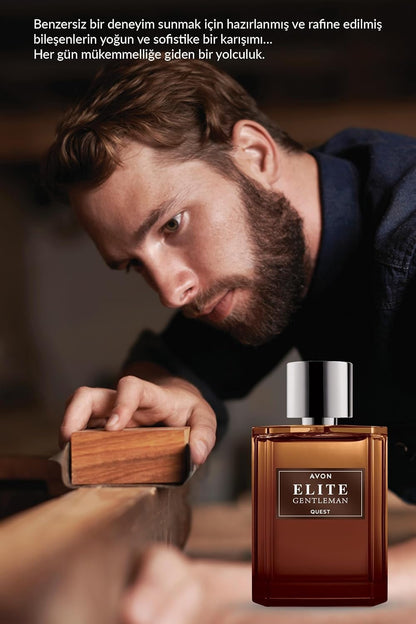 عطر إيليت جنتلمان كويست للرجال أو دي تواليت 75 مل من أفون