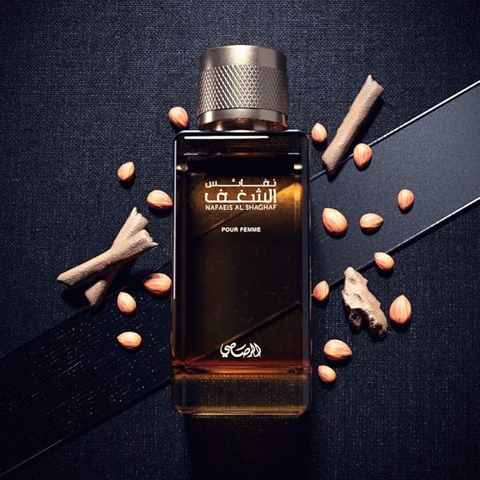عطر نفائس الشغف للنساء  او دو بارفان  100 مل من رصاصي