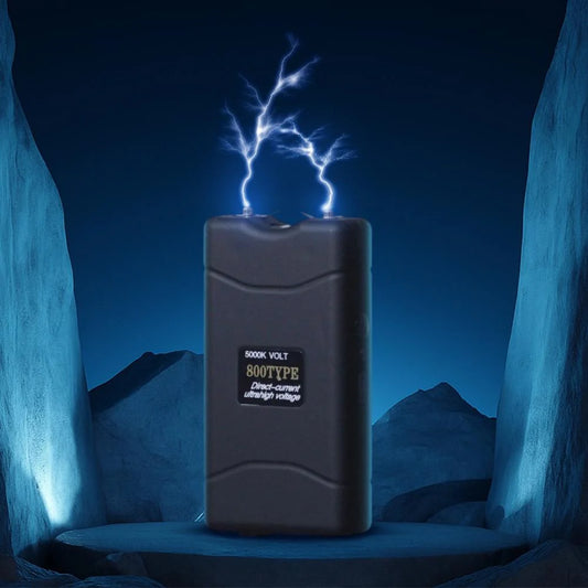 Large, multi-functional electric stun gun – maximum protection and superior illumination