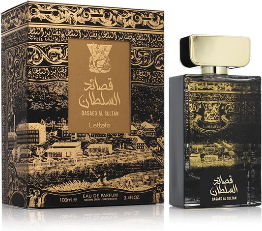 عطر قصائد السلطان للجنسين  أو دي بارفان 100 مل من لطافة