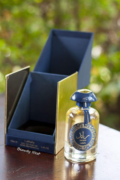 عطر رائد الذهبي للجنسين أو دي بارفان 100 مل من لطافة