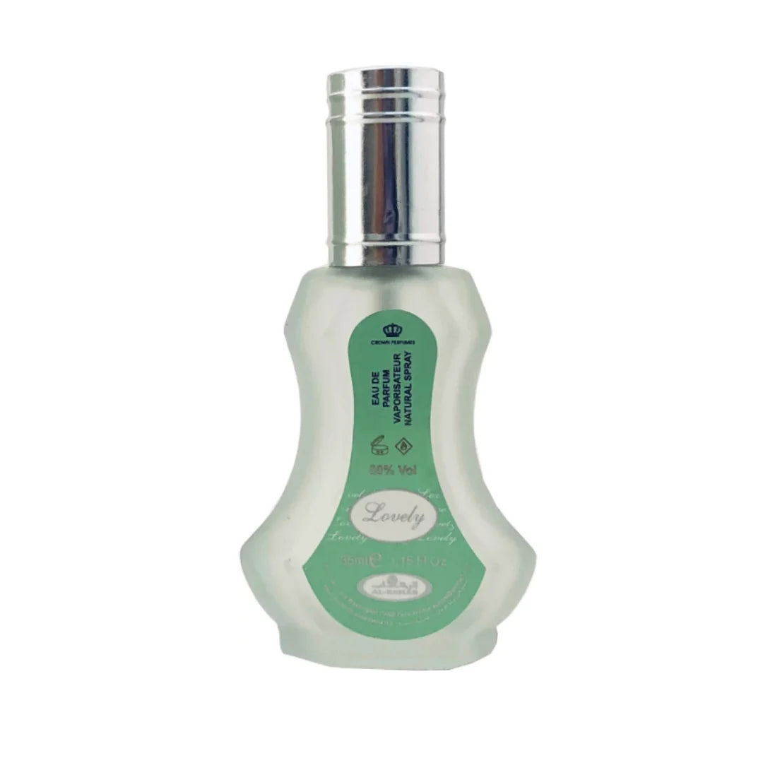 عطر لوفلي - من شركة الرحاب - أو دي بارفان سبراي - للجنسين - 35 مل