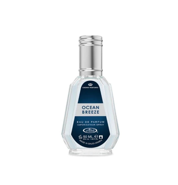 عطر أوشن بريز - من شركة الرحاب - أو دي بارفان سبراي - للرجال - 50 مل