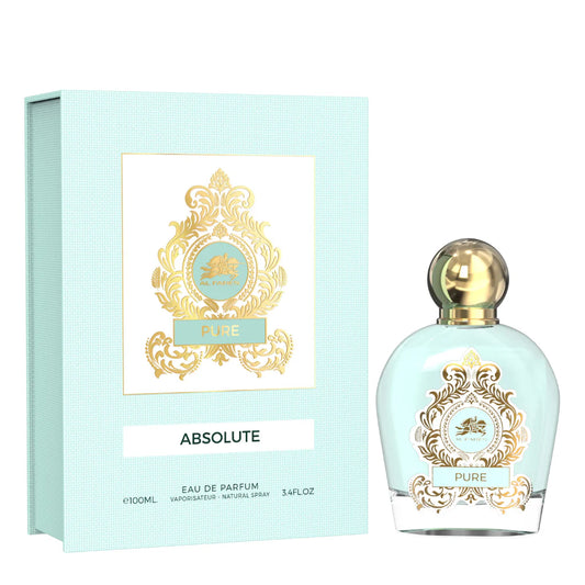 Absolute Pure by Al Fares Eau de Parfum (100ml) Similar to Stronger With You Amber by Giorgio Armani