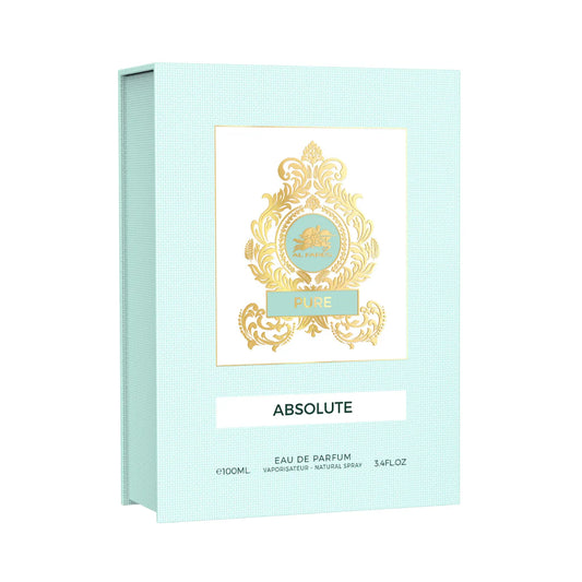 Absolute Pure by Al Fares Eau de Parfum (100ml) Similar to Stronger With You Amber by Giorgio Armani 