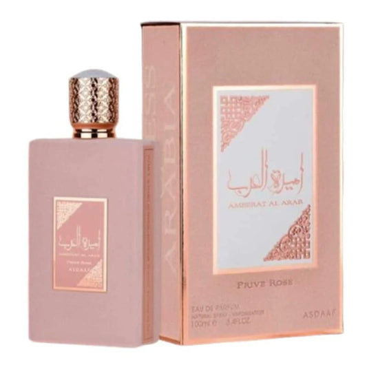 Princess of Arabia, Prive Rose, Eau de Parfum for Women, 100ml, by Asdaf 