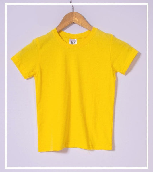 Kids' half-sleeve T-shirt - 100% cotton - sizes 2 to 12