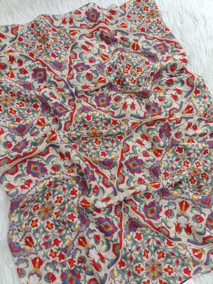 طرحه كويتي - الخامه قطن - رسمه جديده وعصريه - مقاس 200×75
