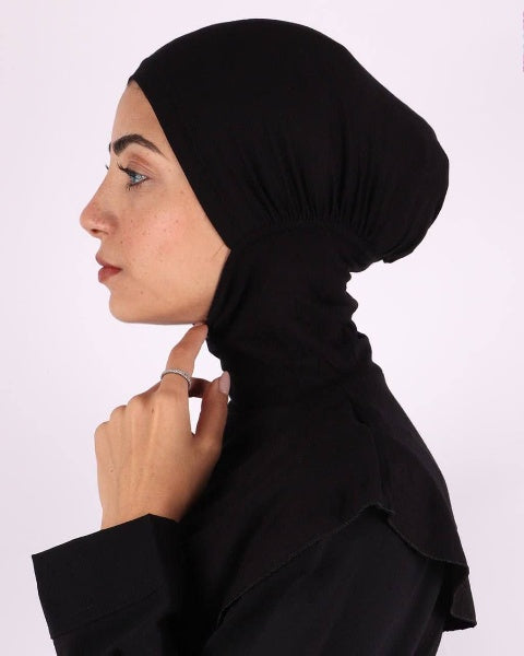 %100 قطن - Le Voile بونيه - تلبيسه كامله - مكملات حجاب - من