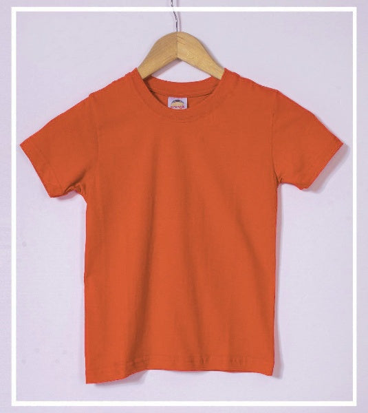 Kids' half-sleeve T-shirt - 100% cotton - sizes 2 to 12