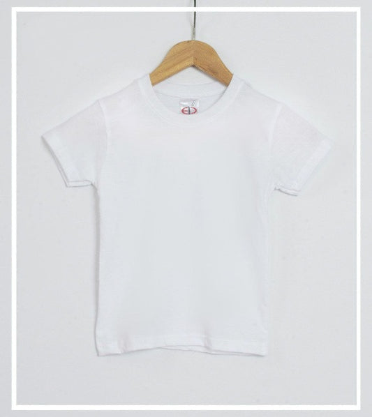 Kids' half-sleeve T-shirt - 100% cotton - sizes 2 to 12