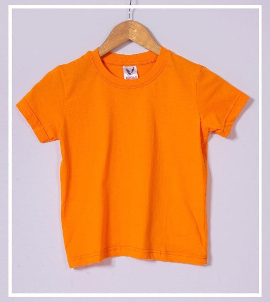 Kids' half-sleeve T-shirt - 100% cotton - sizes 2 to 12