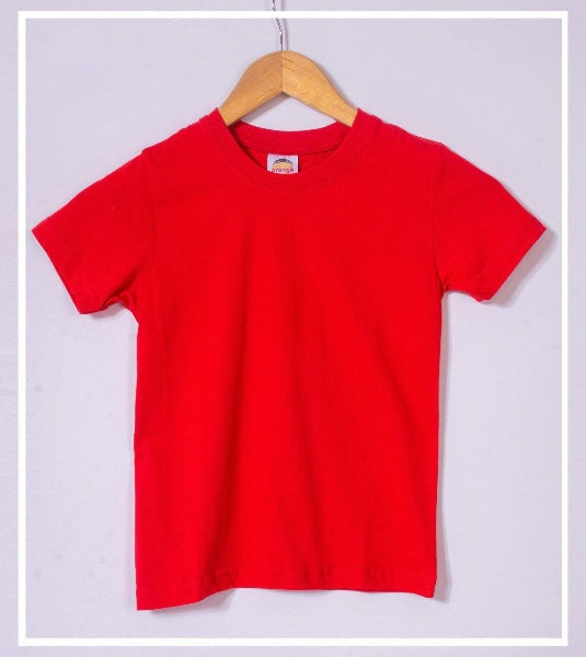Kids' half-sleeve T-shirt - 100% cotton - sizes 2 to 12