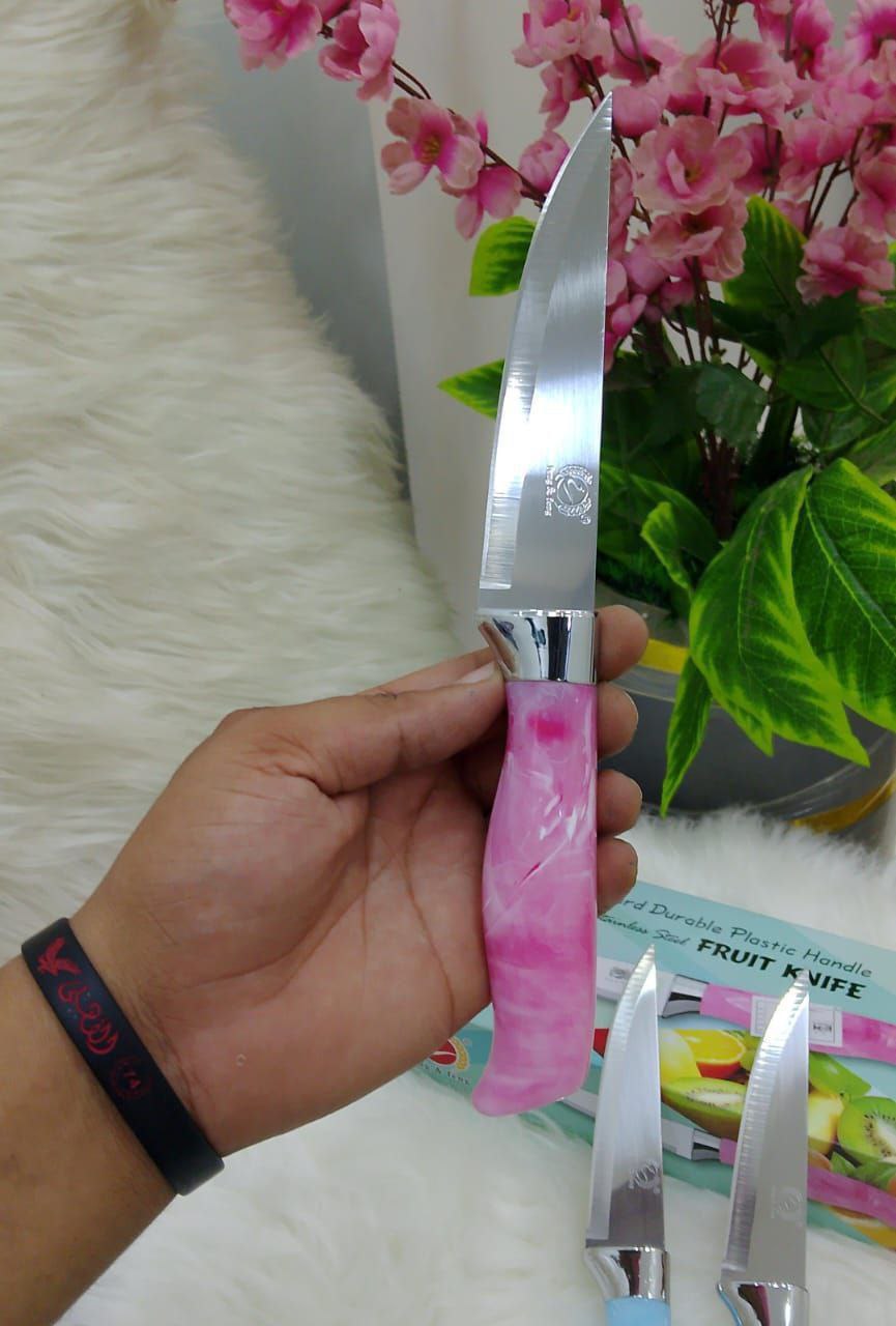 Lux Ceramic Sharp Knife Set, 3 Sizes - For professional shawarma, cake, and bread cutting!