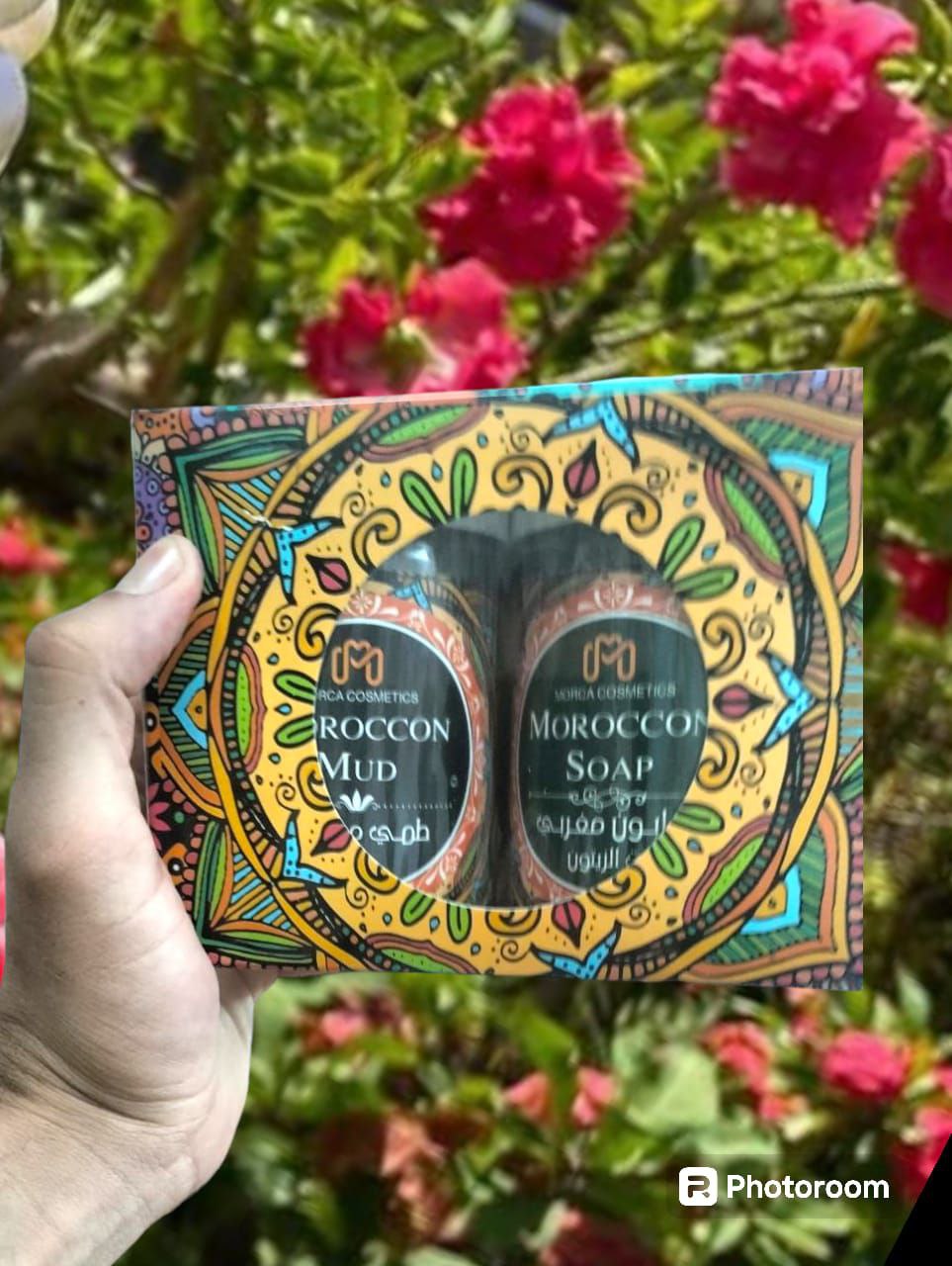 Dr. Safaa Ghanem's Moroccan Soap Collection - Moroccan Soap, Moroccan Clay, and Moroccan Loofah - Luxurious Moroccan Rituals for Soft, Glowing Skin