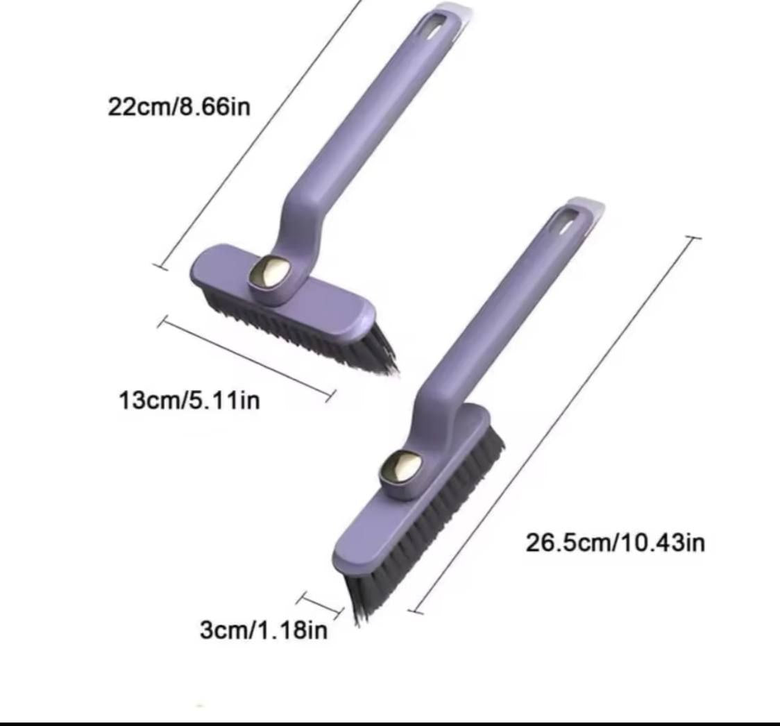 360° Rotating Cleaning Brush – For thorough and precise cleaning 