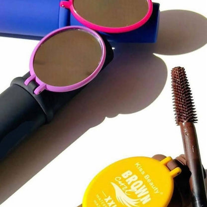 سيت ماسكارا ألوان من KISS BEAUTY – الأصلية بمرايا | 3 ألوان خيالية للوك مجنون!