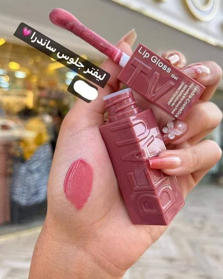 روج ساندرا ليفتر – ليب جلوس جل بفيتامين  ولمعان يدوم – طقم 6 درجات نود وكاشمير