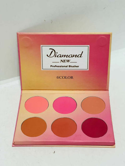 بلاشر 6 ألوان من دايموند بيوتي – Diamond Beauty Blusher Palette