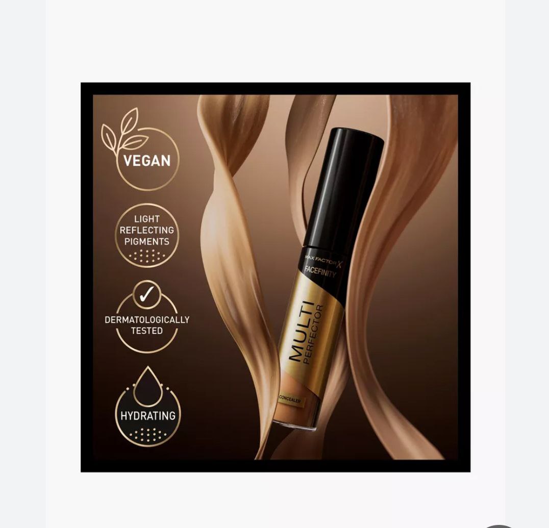 Max Factor Concealer - Precise coverage for dark circles and blemishes