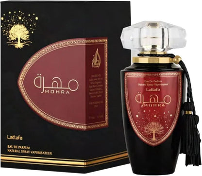 Black Mahra Perfume - Eau de Parfum - for Women - 100ml - by Lattafa 