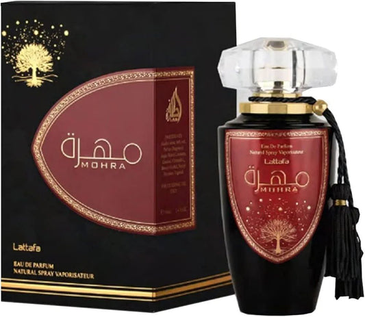 Black Mahra Perfume - Eau de Parfum - for Women - 100ml - by Lattafa 