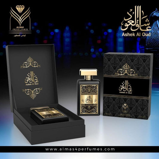 عطر  عاشق العود للجنسين او دي بارفان  100 مل من الماسة
