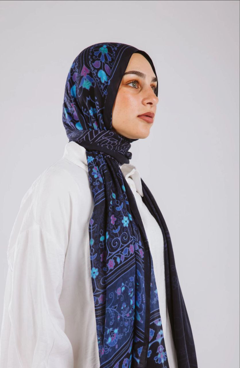 طرحة كويتي - خامه قطن – مقاس 200×75