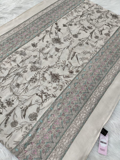 طرحة كويتي - خامه قطن ناعمة ومريحة – مقاس 200×75