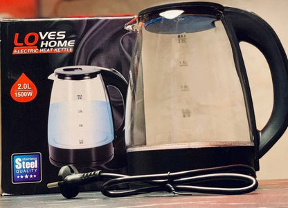 Pyrex Illuminated Kettle - 2L Capacity, High Quality and Elegant Design 