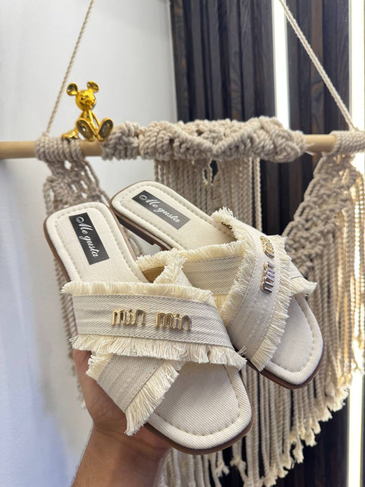 MiuMiu Luxury Slippers - Stylish design and high-quality imported materials
