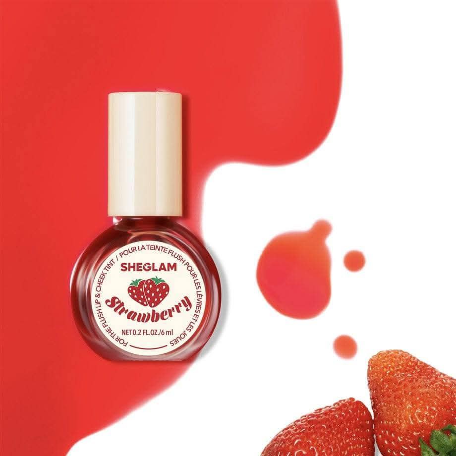 3 pieces of Shiglam Tint for Cheeks and Lips - 12-Hour Long-Lasting - Waterproof 