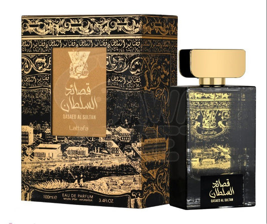 عطر قصيد السلطان للجنسين أو دو بارفان 100 مل من لطافة