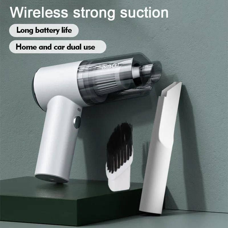 3 in 1 vacuum cleaner - car vacuum - cleaning brush, all in one device that works on recharge and provides you with powerful suction power to get rid of dust and dirt even in the tightest spaces.