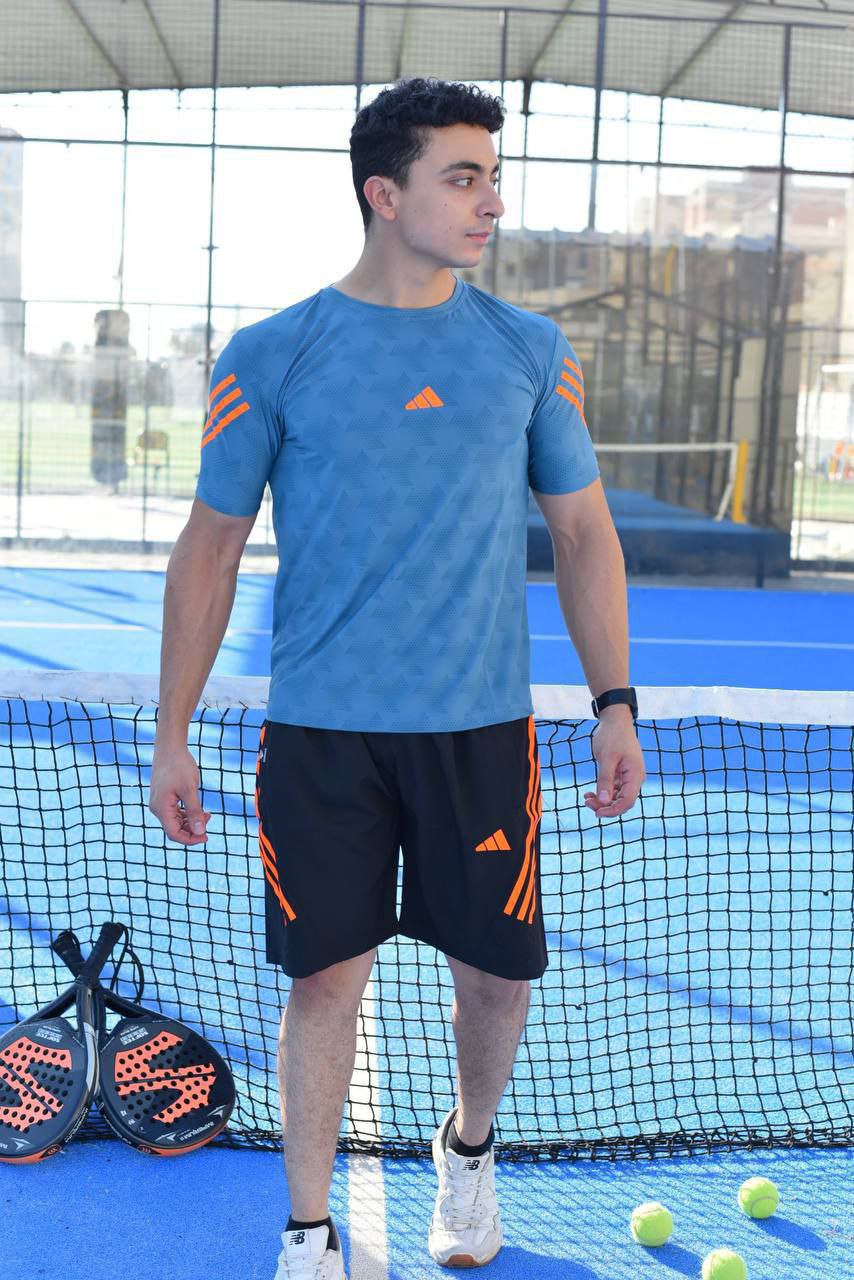 Rosetta T-shirt and soft shorts sports set, imported - excellent quality - sizes from L to XL3