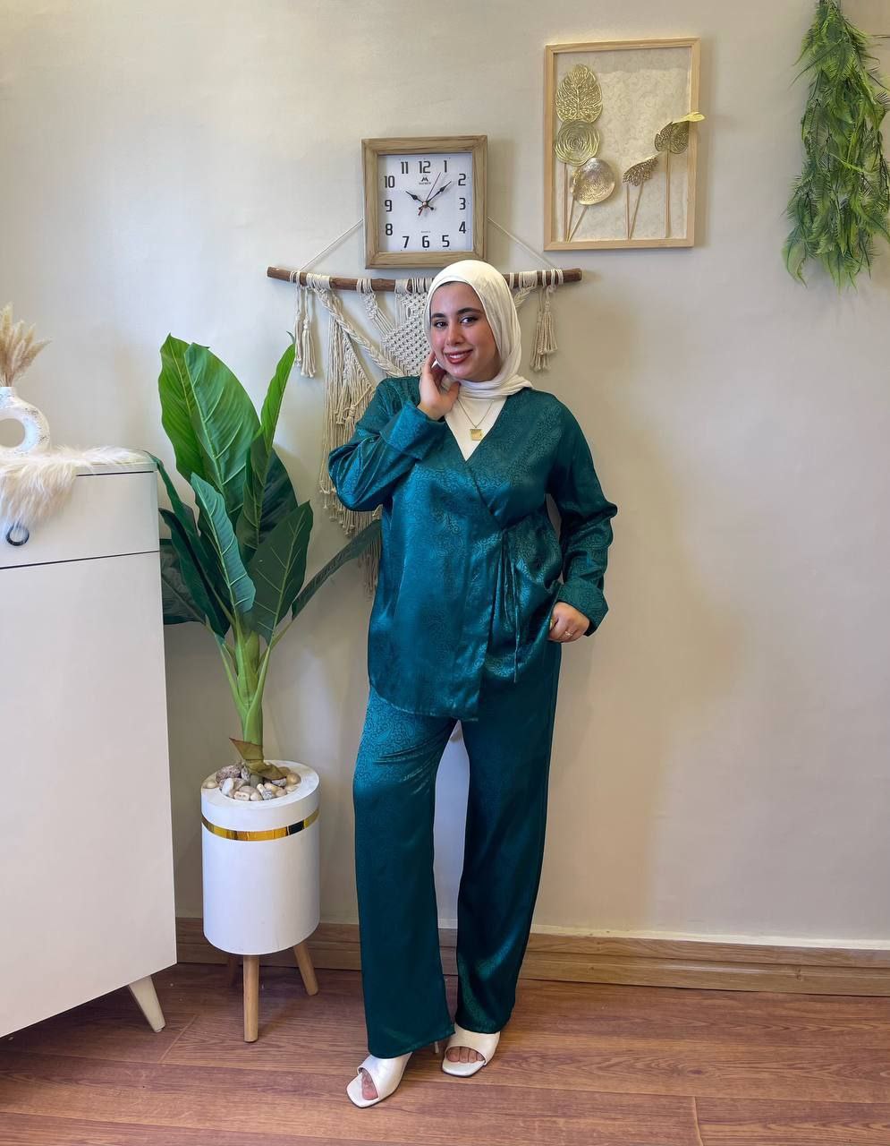 Two-piece wrap suit - One Size from 55 to 85 kg