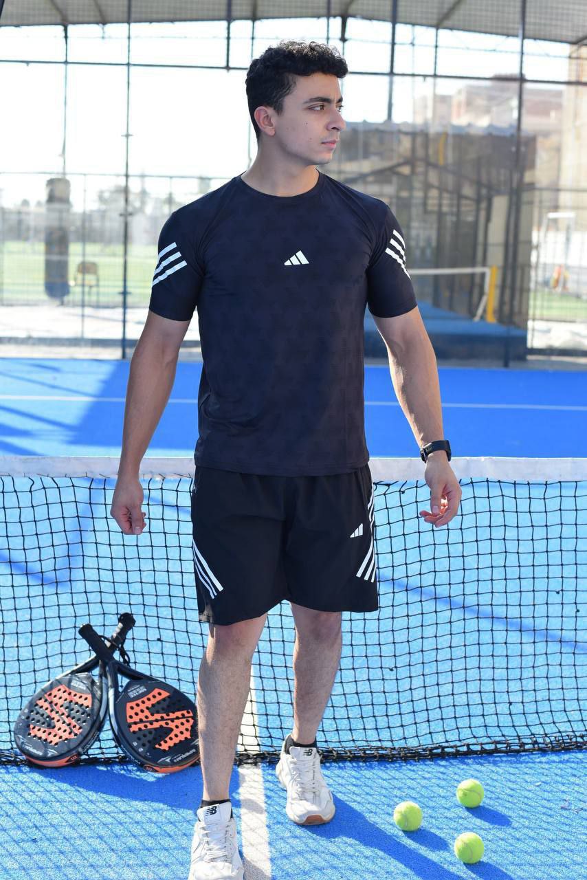 Rosetta T-shirt and soft shorts sports set, imported - excellent quality - sizes from L to XL3