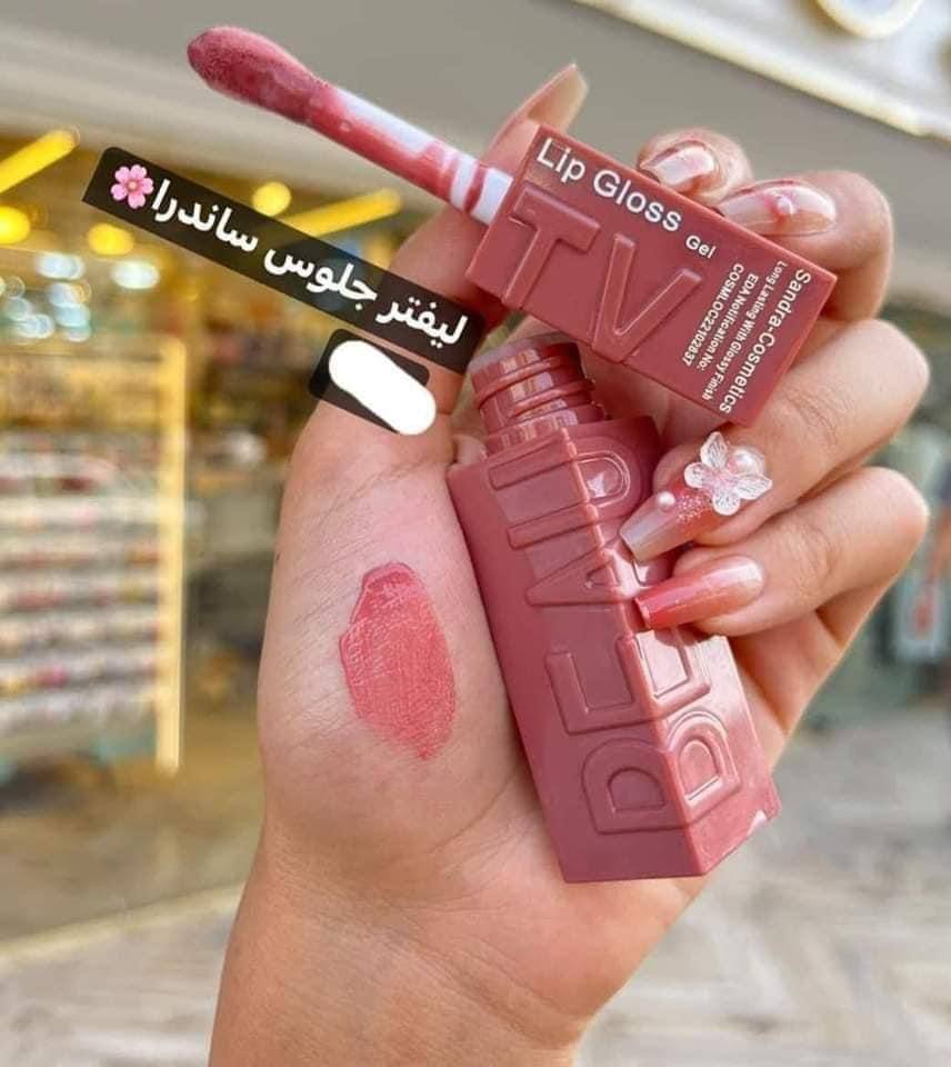 روج ساندرا ليفتر – ليب جلوس جل بفيتامين  ولمعان يدوم – طقم 6 درجات نود وكاشمير