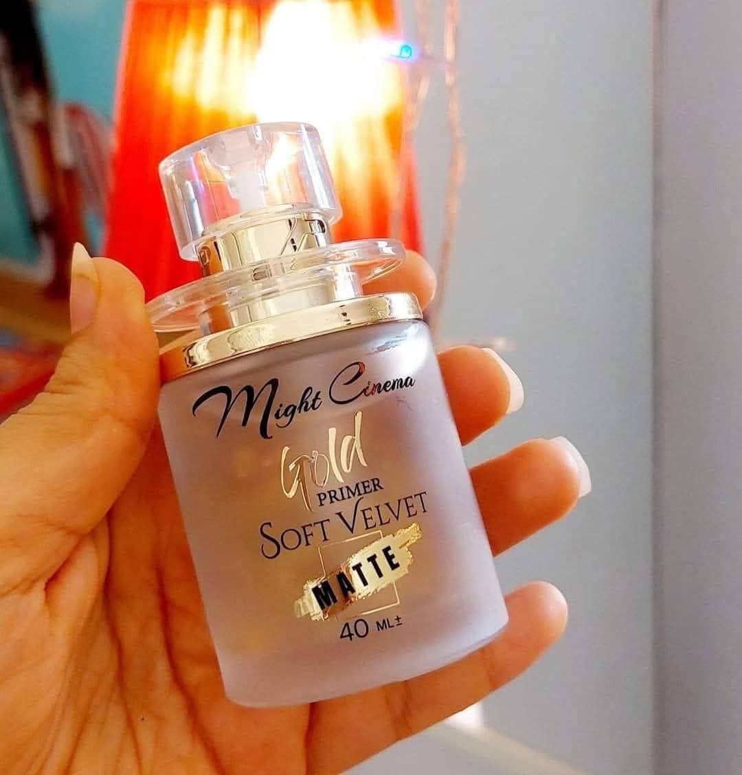 Cinema Primer that works as a skin corrector and skin lightener 