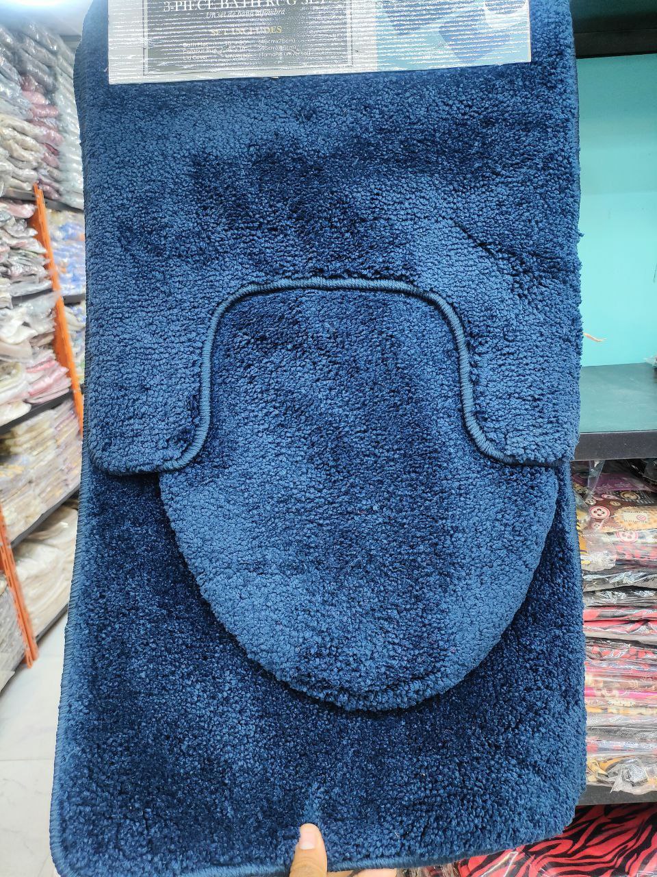 Imported 3-piece bathroom set - soft, non-slip shag | Luxury and comfort in every detail!
