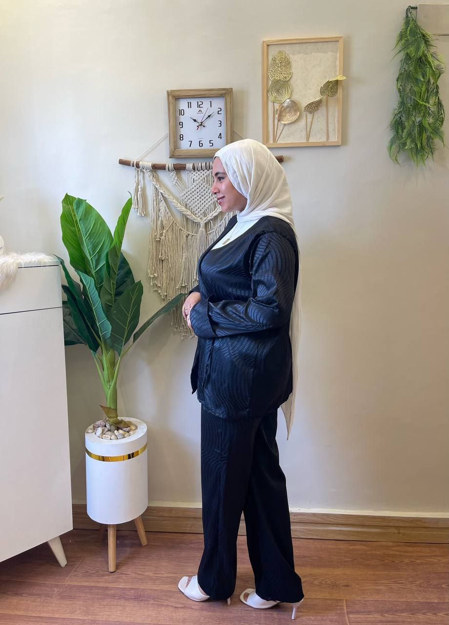 Two-piece wrap suit - One Size from 55 to 85 kg