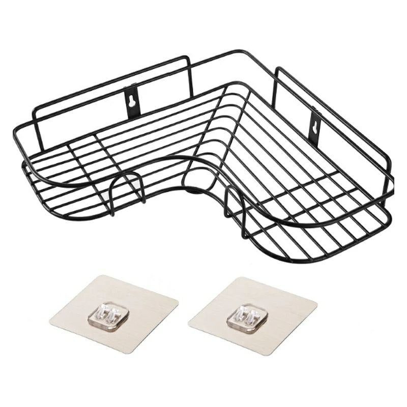 Imported Metal Corner Shelf - Smart Organization for Kitchen and Bathroom 