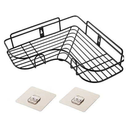 Imported Metal Corner Shelf - Smart Organization for Kitchen and Bathroom 