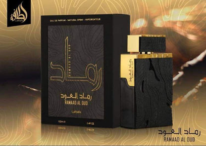 عطر ماد العود للجنسين أو دي بارفان 100مل من لطافة
