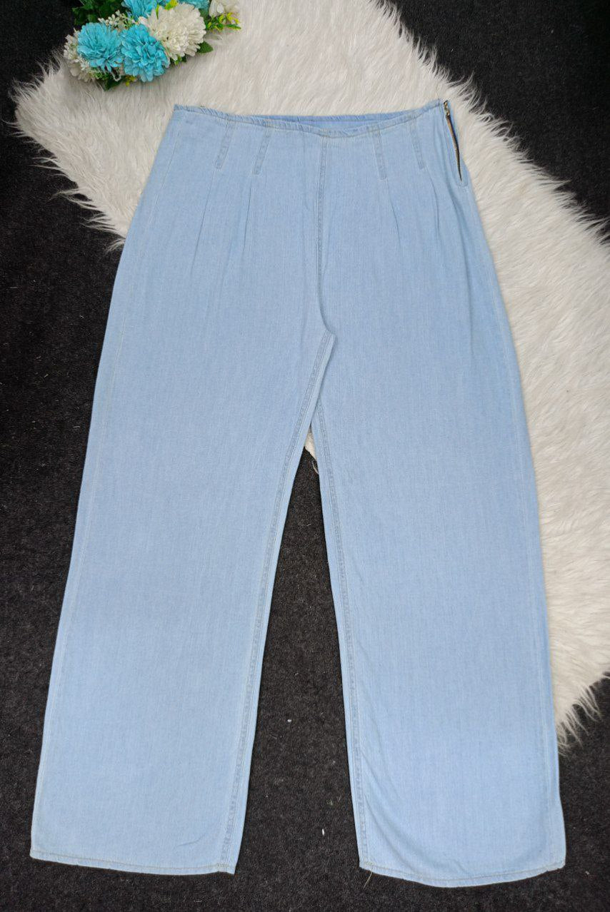 Light Wide Leg Jeans - Fits from 50 to 80 kg in different colors, Turkish style and effortless elegance!