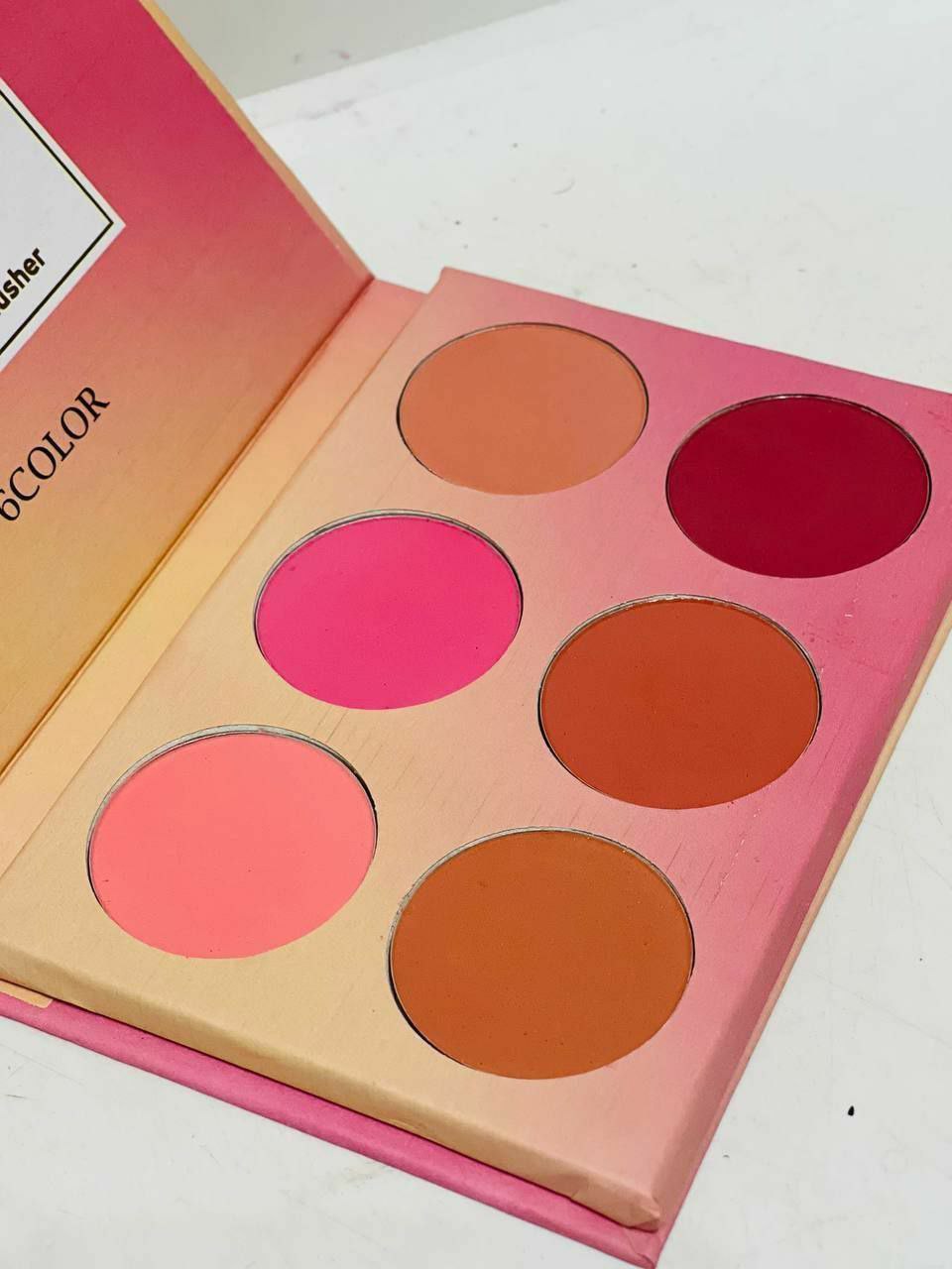 Diamond Beauty Blusher Palette 6 Colors 
