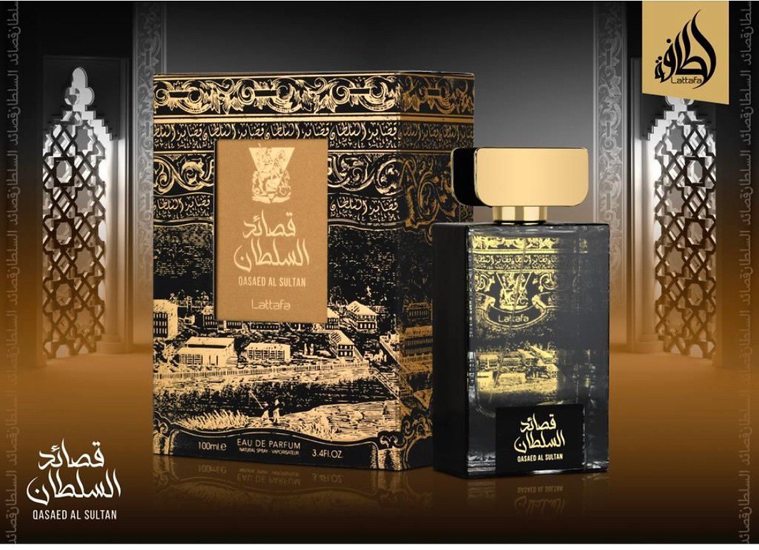 عطر قصيد السلطان للجنسين أو دو بارفان 100 مل من لطافة