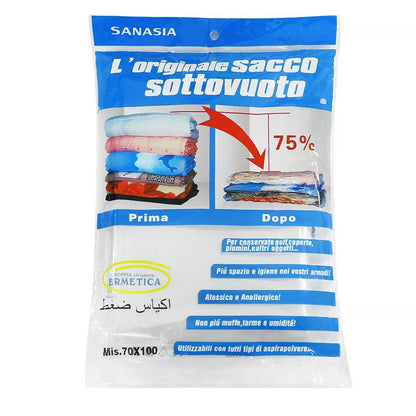Original Vacuum Storage Bag Assorted Sizes - Save Space &amp; Store Smart!