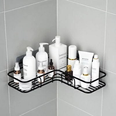 Imported Metal Corner Shelf - Smart Organization for Kitchen and Bathroom 